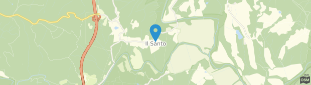 Umland des Tenuta Il Santo