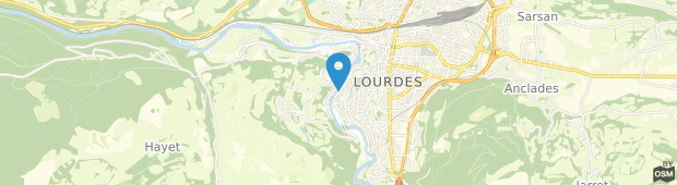 Umland des Hotel Mediterranee Lourdes