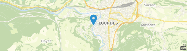 Umland des Beau Site Lourdes Hotel