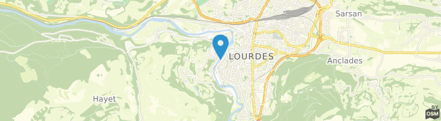 Umland des Hotel Paradis Lourdes