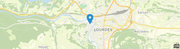 Umland des Hotel De Paris Lourdes