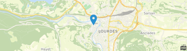 Umland des Hotel Saint Sauveur Lourdes