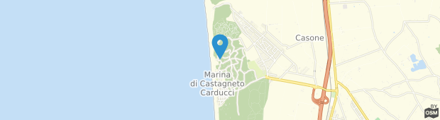 Umland des Hotel Club Alle Dune Marina Di Castagneto