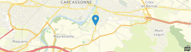 Umland des Le Domaine d'Auriac Hotel Carcassonne