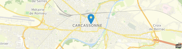 Umland des Adonis Carcassonne La Barbacane