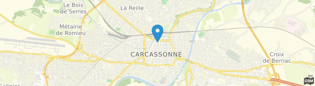 Umland des Hotel De La Bastide Carcassonne