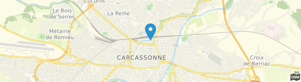 Umland des Arcantis Hotel Bristol Carcassonne