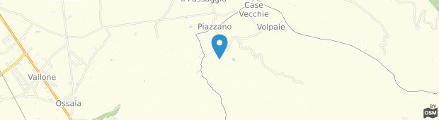 Umland des Villa Di Piazzano Hotel Cortona