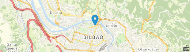 Umland des Silken Gran Hotel Domine Bilbao