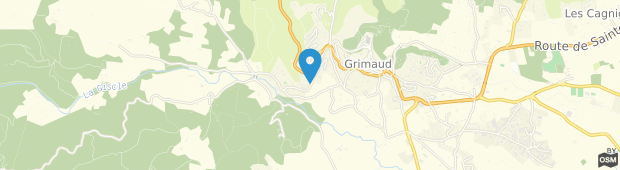 Umland des Les Bastides Residence Grimaud