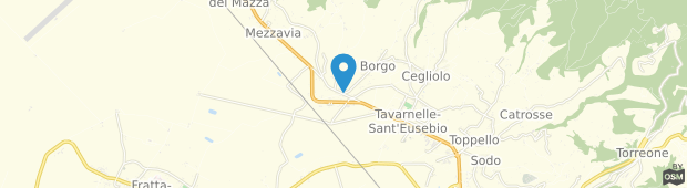 Umland des Relais Borgo San Pietro