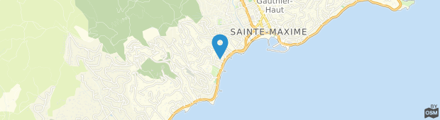 Umland des Hostellerie La Belle Aurore Sainte-Maxime
