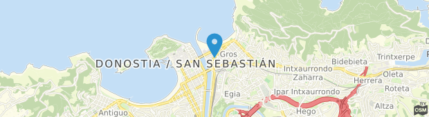 Umland des Leonardo Boutique Hotel San Sebastián
