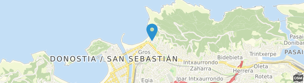 Umland des Pension Atxiki San Sebastian