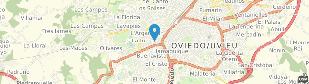 Umland des Nap Hotel Oviedo