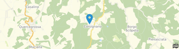Umland des Fattoria Di Corsignano Farmhouse Castelnuovo Berardenga