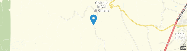 Umland des Tenuta Di Capocontro Hotel Civitella in Val di Chiana