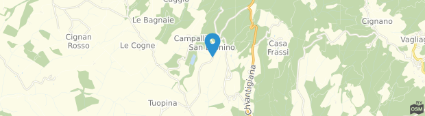 Umland des Belvedere Di San Leonino Hotel Castellina in Chianti