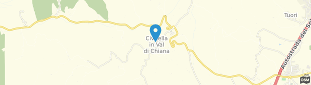 Umland des Antico Borgo Hotel Civitella in Val di Chiana