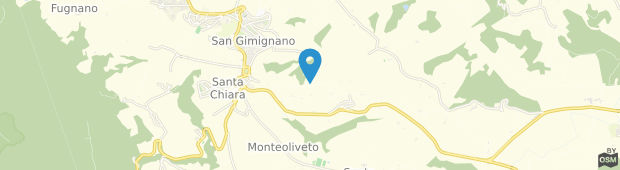 Umland des Diffuso Bed & Breakfast San Gimignano