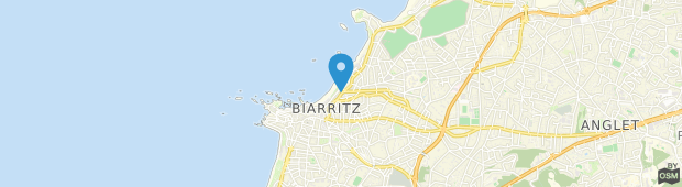Umland des Grand Tonic Hotel Biarritz