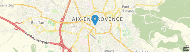 Umland des Hotel De France Aix-en-Provence