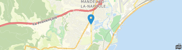 Umland des Azur Hotel Mandelieu-La Napoule