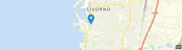 Umland des Boston Hotel Livorno