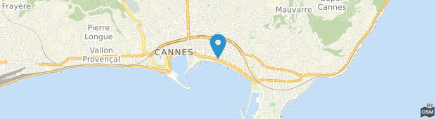 Umland des Le Grand Hotel Cannes