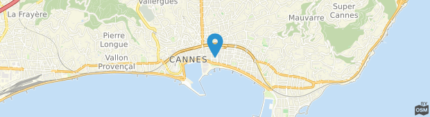 Umland des Hotel America Cannes