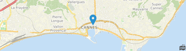 Umland des Hotel Splendid Cannes