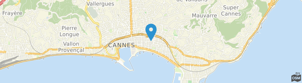 Umland des Hotel De France Cannes