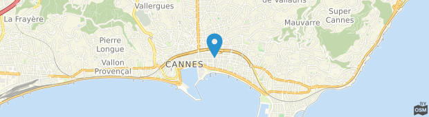 Umland des Hotel Corona Cannes