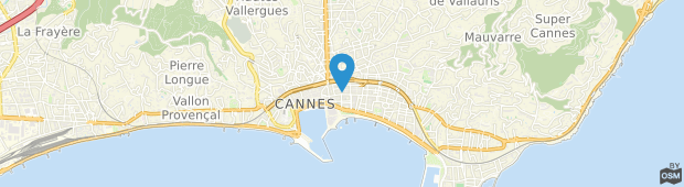 Umland des Atlantis Hotel Cannes