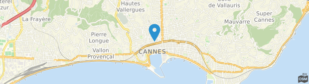 Umland des Hotel Bellevue Cannes