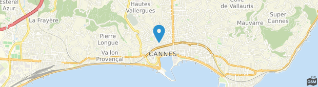 Umland des Hotel Albert 1er Cannes