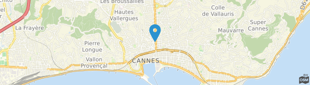 Umland des Citadines Cannes Carnot