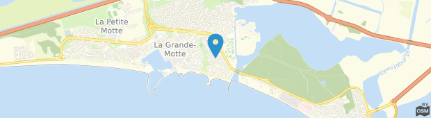 Umland des Les Corallines Hotel La Grande-Motte