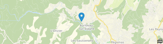 Umland des Auberge de la Vignette Haute