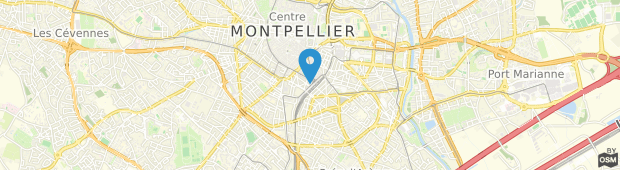 Umland des Hotel Les Alizes Montpellier