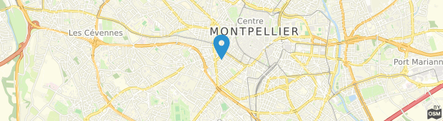 Umland des La Villa Nova Montpellier