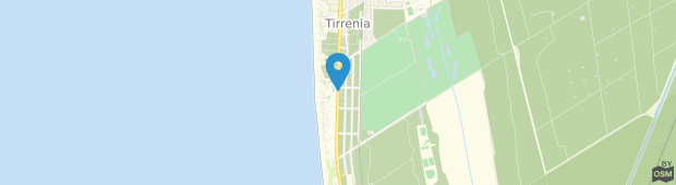 Umland des Euro Hotel Tirrenia Pisa