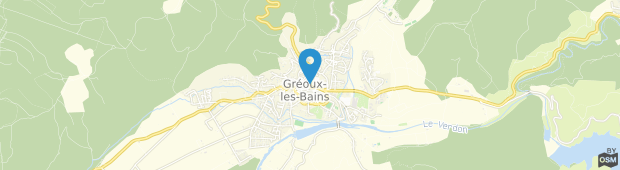 Umland des La Cremaillere Hotel Greoux les Bains