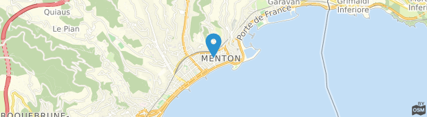 Umland des Quality Hotel Menton Mediterranee