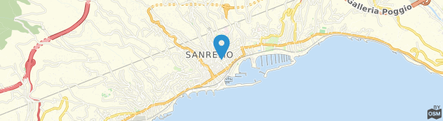 Umland des Londrino Apartments Sanremo