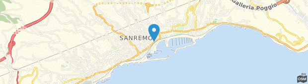 Umland des Marinella Hotel Sanremo