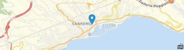 Umland des Hotel Sorriso Sanremo