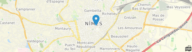 Umland des Concorde Nimes