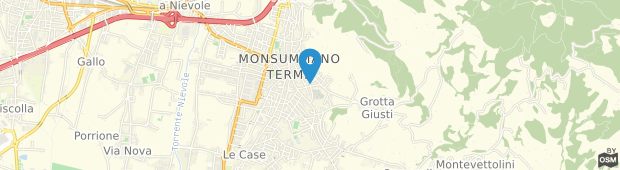 Umland des Grotta Giusti Terme Hotel Monsummano Terme