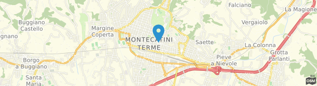 Umland des Hotel Alba Montecatini Terme